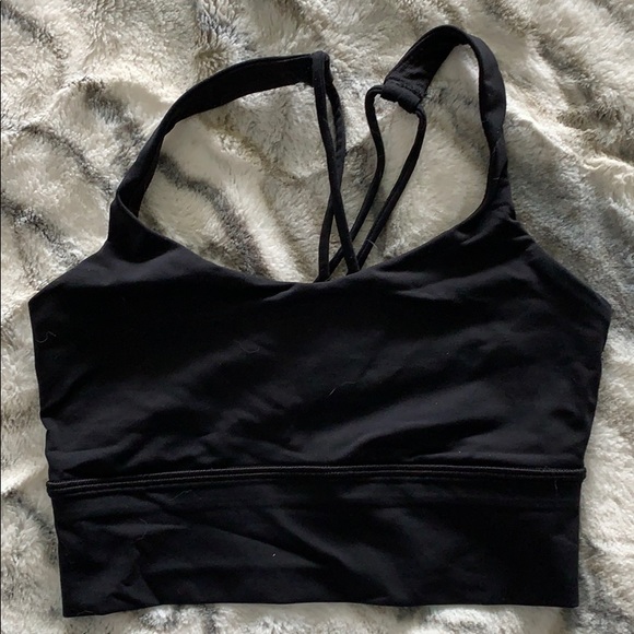 lululemon athletica Other - Black Lululemon Sports Bra Size 2
